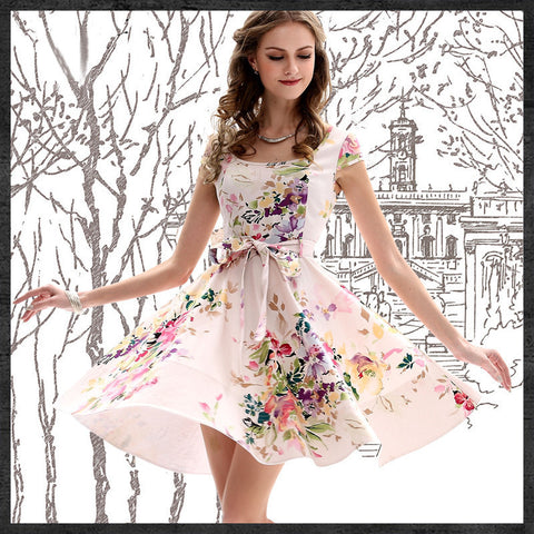 New Vintage cotton women dresses - shopier-demo - 1
