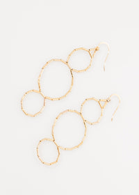 Triple Hoop Earring